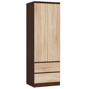 RAUMHIRSCH FURNITURE ŠATNÍK Tmavohnedý, dub Sonoma 180/60/51 vyobraziť