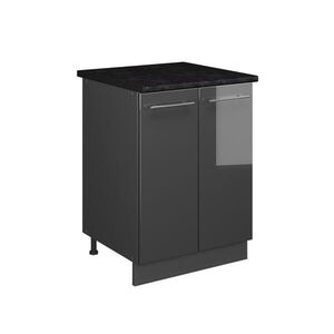 Vicco SPODNÁ SKRINKA POD DREZ Fame-Line, Antracit vysoký lesk/antracitová, 60 cm vyobraziť