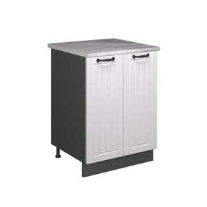 Vicco SPODNÁ SKRINKA POD DREZ Fame-Line, Biely vidiecky dom/antracitová, 60 cm vyobraziť