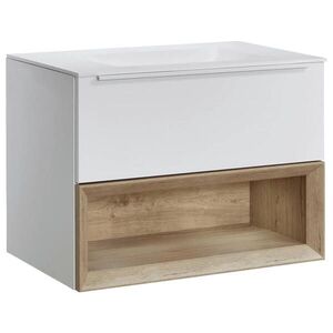 Celina Home SKRINKA S UMÝVADLOM, biela, biela, 80 cm vyobraziť