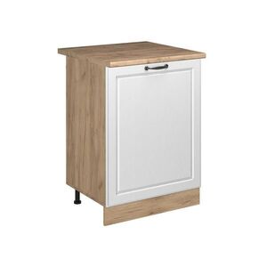 Vicco KUCHYNSKÁ SPODNÁ SKRINKA R-Line, Biely vidiecky dom/Dub Goldkraft, 60 cm s 1 dverami Goldkraft tammi työtaso vyobraziť