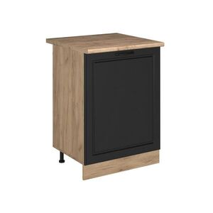 Vicco KUCHYNSKÁ SPODNÁ SKRINKA R-Line, Antracitový vidiecky dom/Dub Goldkraft, 60 cm s 1 dverami Goldkraft tammi työtaso vyobraziť