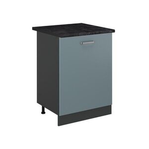 Vicco KUCHYNSKÁ SPODNÁ SKRINKA R-Line, Modrošedá/antracitová, 60 cm s 1 dverami antrasiitti työtaso vyobraziť