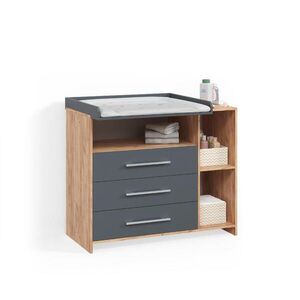 Livinity® PREBAĽOVACÍ PULT Torino Anthracite/Sonoma so zásuvkami vyobraziť
