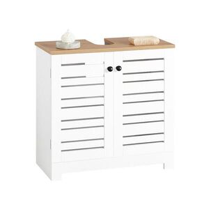 SoBuy BIELA skrinka pod umývadlo 59x30x59cm vyobraziť