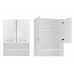 RAUMHIRSCH FURNITURE KÚPEĽŇOVÁ SKRÍŇ Lesklá biela 64/90/30 vyobraziť