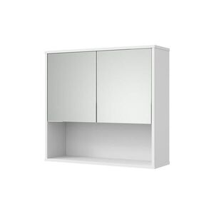Vicco KÚPEĽŇOVÁ ZRKADLOVÁ SKRINKA Eliza Biele zvlnenie 70 x 65 cm vyobraziť