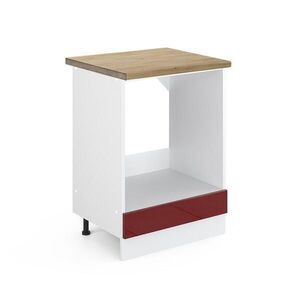 Vicco SKRINKA NA PRESTAVBU SPORÁKA R-Line Červený vysoký lesk 60 cm , AP Oak vyobraziť