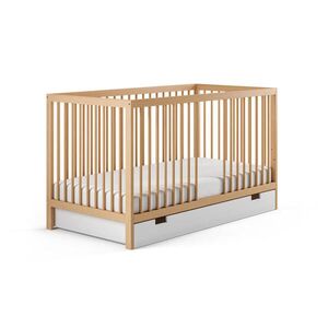 Kids Collective DETSKÁ POSTEĽ so zásuvkou a matracom 70x140 cm v prírodnej farbe vyobraziť