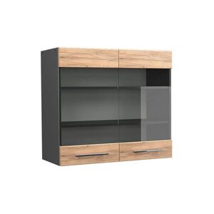 Vicco KUCHYNSKÁ SKLENENÁ SKRINKA Fame-Line Dub Goldkraft 80 cm vyobraziť