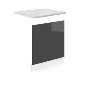 Vicco PREDNÝ PANEL R-Line Antracit vysoký lesk 60 cm s pracovnou doskou vyobraziť