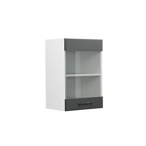 Vicco KUCHYNSKÁ SKLENENÁ SKRINKA R-Line Antracitový vidiecky dom 40 cm vyobraziť