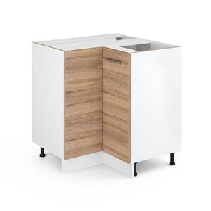 Vicco UNIVERZÁLNA ROHOVÁ SKRIŇA R-Line Sonoma 75.6 cm s dvierkami, bez pracovnej dosky vyobraziť