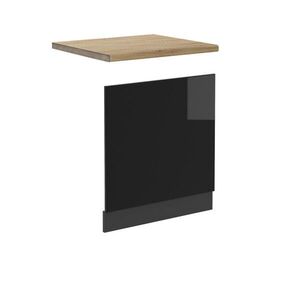 Vicco PREDNÝ PANEL R-Line Čierny vysoký lesk 60 cm , AP Oak vyobraziť