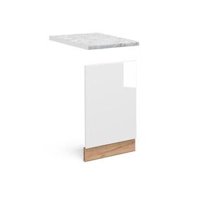 Vicco PREDNÝ PANEL Fame-Line Biely vysoký lesk 45 cm , AP Marble vyobraziť