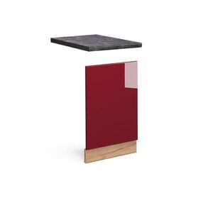 Vicco PREDNÝ PANEL Fame-Line Bordeaux vysoký lesk 45 cm , AP Antracit vyobraziť