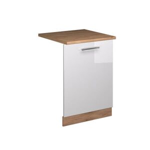 Vicco PREDNÝ PANEL UMÝVAČKY RIADU Fame-Line Biely vysoký lesk 60 cm , AP Oak vyobraziť