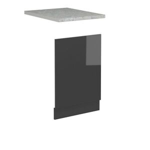 Vicco PREDNÝ PANEL R-Line Antracit vysoký lesk 45 cm , AP Marble vyobraziť