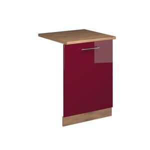 Vicco PREDNÝ PANEL UMÝVAČKY RIADU Fame-Line Bordeaux vysoký lesk 60 cm , AP Oak vyobraziť