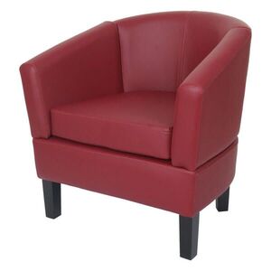 MCW KRESLO LOUNGE Bordeaux vyobraziť