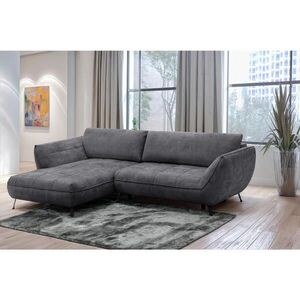 MID.YOU ROHOVÁ SEDAČKA, textil, antracitová vyobraziť
