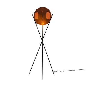 s.luce ORB Axis sklenená guľová stojacia lampa na trojnožke 160 cm vyobraziť