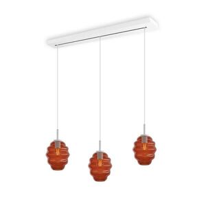 s.luce ECHOS jedálenské stolové závesné svietidlo 3-svetelné 120cm Ø 18cm vyobraziť