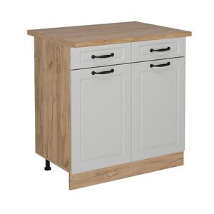 Vicco KUCHYNSKÁ SPODNÁ SKRINKA R-Line Biely vidiecky dom 80 cm , AP Oak vyobraziť