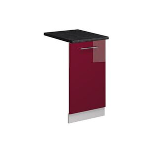 Vicco PREDNÝ PANEL UMÝVAČKY RIADU Fame-Line Bordeaux vysoký lesk 45 cm , AP Antracit vyobraziť
