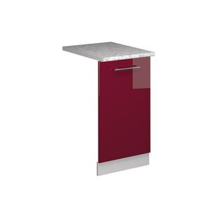 Vicco PREDNÝ PANEL UMÝVAČKY RIADU Fame-Line Bordeaux vysoký lesk 45 cm s pracovnou doskou vyobraziť