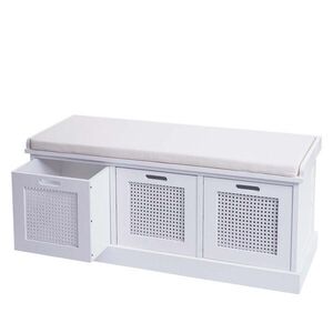 MCW LAVIČKA ÚLOŽNÉ BOXY Krémovo biela vyobraziť