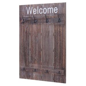 MCW NÁSTENNÁ SKRÍŇ WELCOME SHABBY hnedá vyobraziť