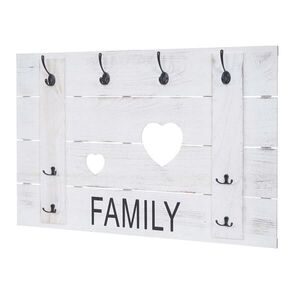MCW NÁSTENNÁ SKRÍŇ FAMILY SHABBY-LOOK Krémovo biela vyobraziť