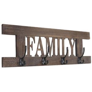 MCW NÁSTENNÁ SKRIŇA FAMILY SHABBY-LOOK hnedá vyobraziť