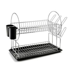 Mondex ODKVAPKÁVAČ na riad Basic Black 51/23/36 cm Kovový vyobraziť