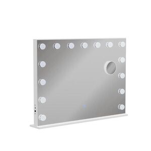 Vicco ZRKADLO NA TOALETNÝ STOLÍK Greta biely 58 x 47 cm s osvetlením LED vyobraziť