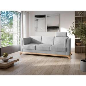 Sit & More TROJMIESTNA POHOVKA, textil, strieborná vyobraziť