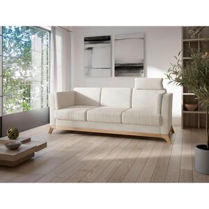 Sit & More TROJMIESTNA POHOVKA, textil, krémová vyobraziť