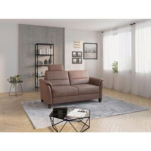 Sit & More TROJMIESTNA POHOVKA, textil, farba lieskového orecha vyobraziť