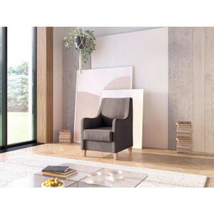 Sit & More KRESLO, textil, tmavohnedá vyobraziť