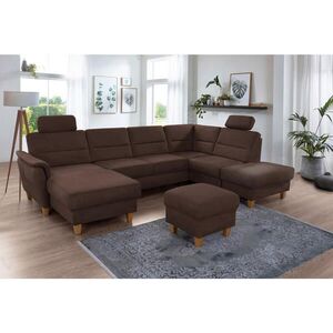Sit & More SEDACIA SÚPRAVA, textil, tmavohnedá vyobraziť