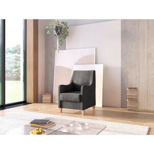 Sit & More KRESLO, textil, čierna vyobraziť
