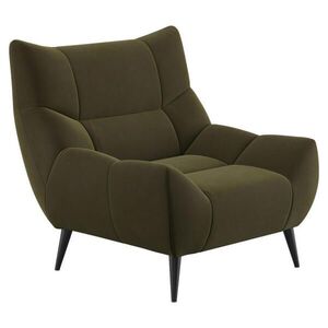 Xora KRESLO, textil, olivovozelená vyobraziť