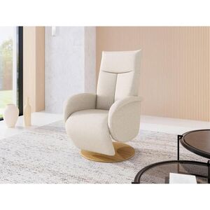 Sit & More RELAXAČNÉ KRESLO, textil, krémová vyobraziť