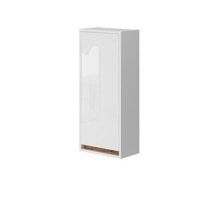Vicco KÚPEĽŇOVÁ SKRINKA Detmold Biely vysoký lesk/dub Goldkraft 81.6 x 35 cm s dverami vyobraziť