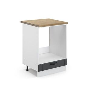 Vicco SKRINKA NA PRESTAVBU SPORÁKA Fame-Line Antracitový vidiecky dom 60 cm , AP Oak vyobraziť