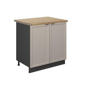 Vicco SPODNÁ SKRINKA POD DREZ Fame-Line GreyBeige 80 cm , AP Oak vyobraziť