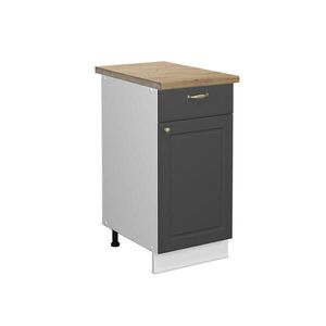 Vicco KUCHYNSKÁ SPODNÁ SKRINKA Fame-Line Antracitové zlato 40 cm , AP Oak vyobraziť