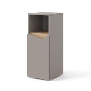 Vicco MIDI SKRINKA Marelle Greige 30 x 74.5 cm s dverami a otvorenou priehradkou vyobraziť