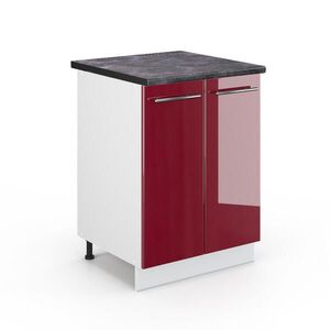 Vicco KUCHYNSKÁ SPODNÁ SKRINKA Fame-Line Bordeaux vysoký lesk 60 cm , AP Antracit vyobraziť